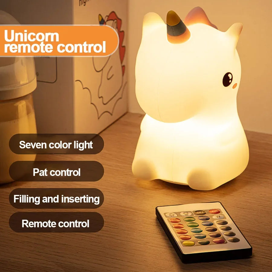Unicorn Glowmii - Luminescent night light