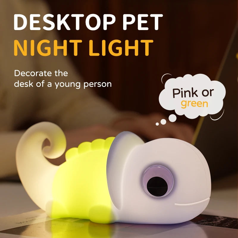 Penguin Silicone Night Light Soft Nursery Nightlight USB Rechargeable Dimmable LED Squishy Novelty Animal Bedside Lamp For Gifts