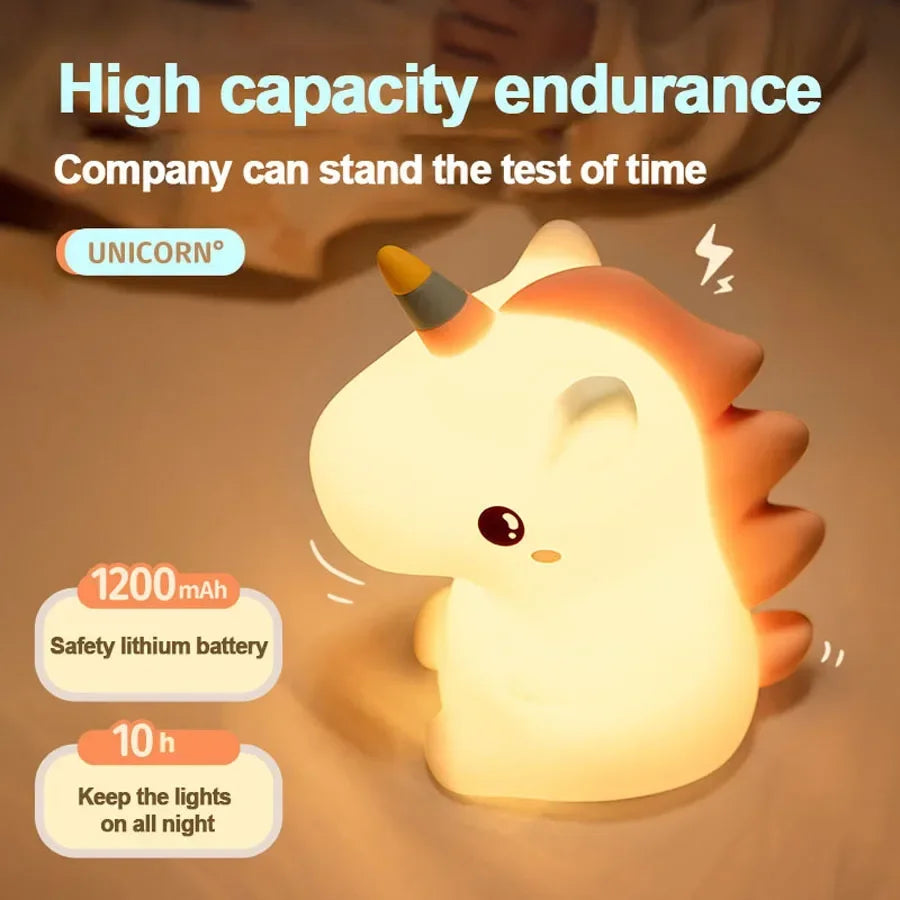 Unicorn Glowmii - Luminescent night light