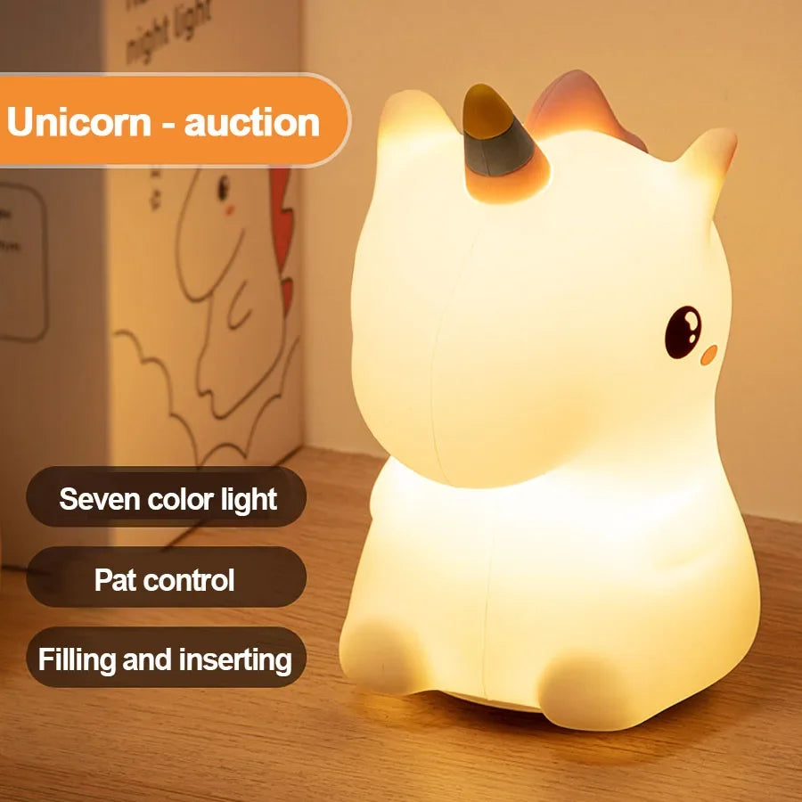 Unicorn Glowmii - Luminescent night light