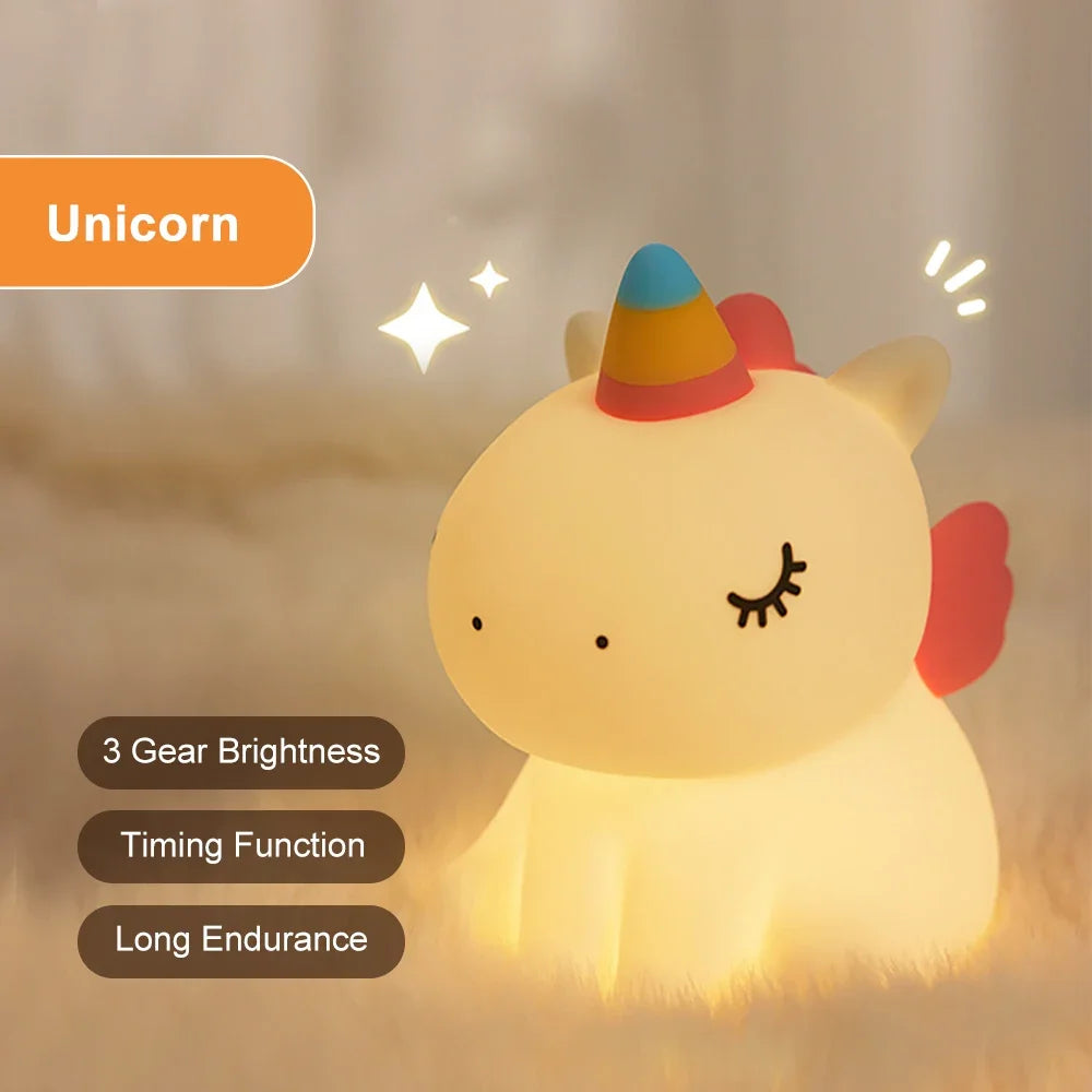 Unicorn Glowmii - Luminescent night light