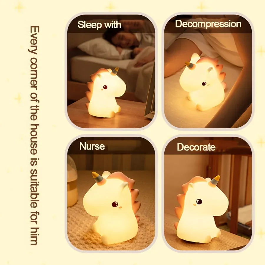 Unicorn Glowmii - Luminescent night light